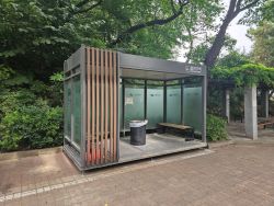 Cheonnong Hall  behind the building